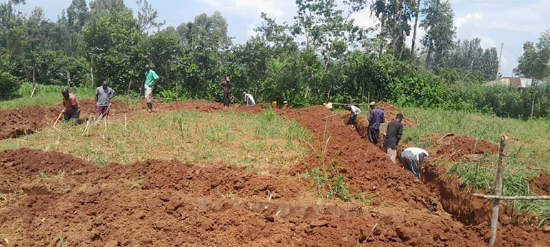 В кенийском селе заложили храм для общины, перешедшей в Русскую Православную Церковь