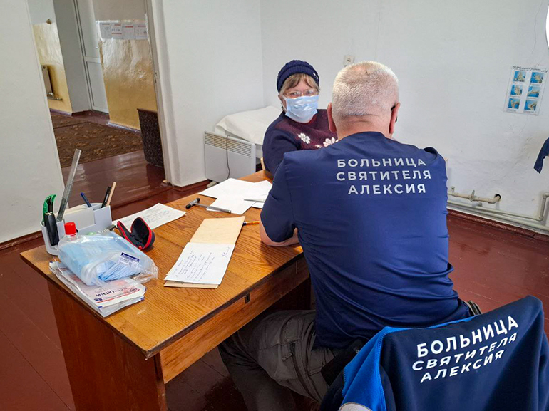 Больница святителя Алексия и врачи из Мордовии вместе помогли жителям Херсонской области