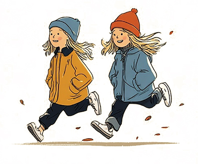 Виолетта и Ксюша ждут родителей