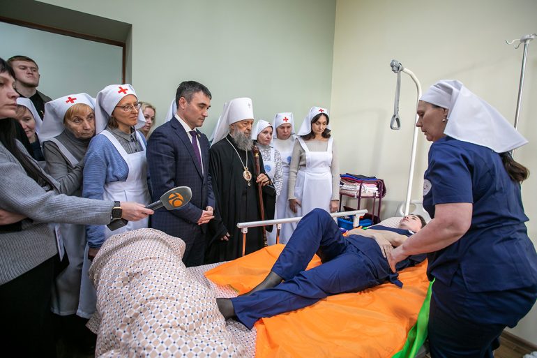 На исторической родине патриарха Кирилла открыли учебный класс для подготовки сестер милосердия