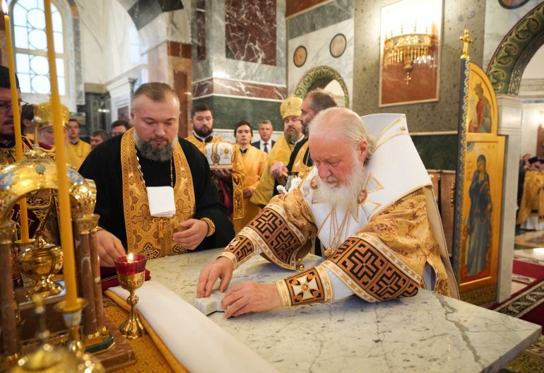 Что Патриарх Кирилл сказал сам себе