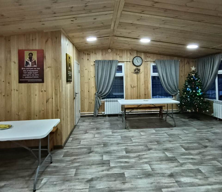 При храме Рождества Христова в Омске открыли благотворительную столовую