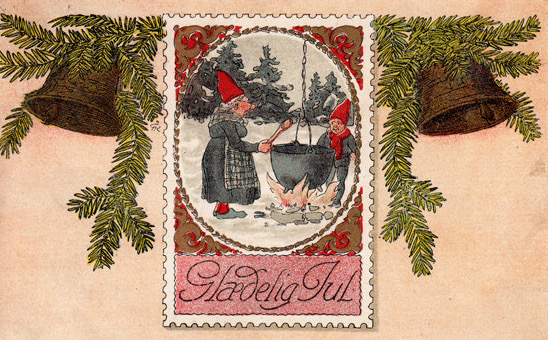 Уникальные рождественские открытки из разных стран