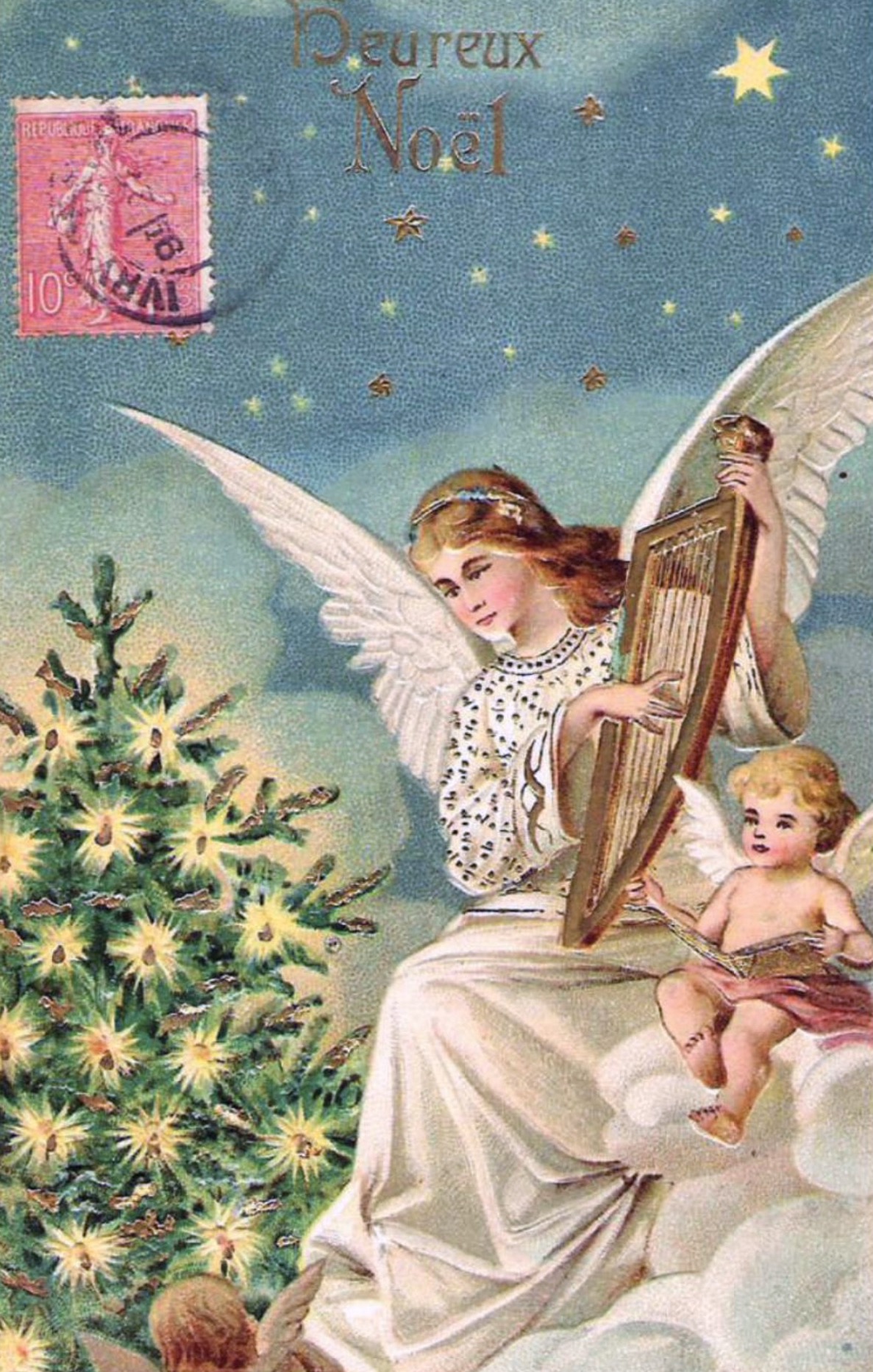 Уникальные рождественские открытки из разных стран