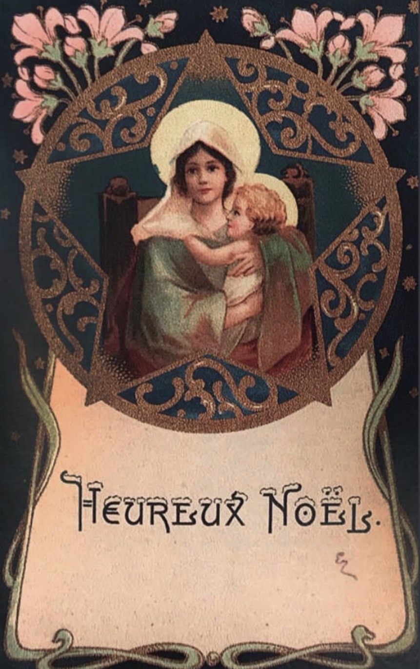 Уникальные рождественские открытки из разных стран