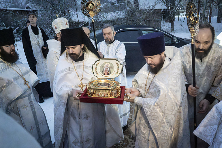В Городецкой епархии освящен первый храм в честь святого патриарха Тихона