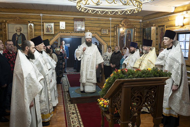 В Городецкой епархии освящен первый храм в честь святого патриарха Тихона