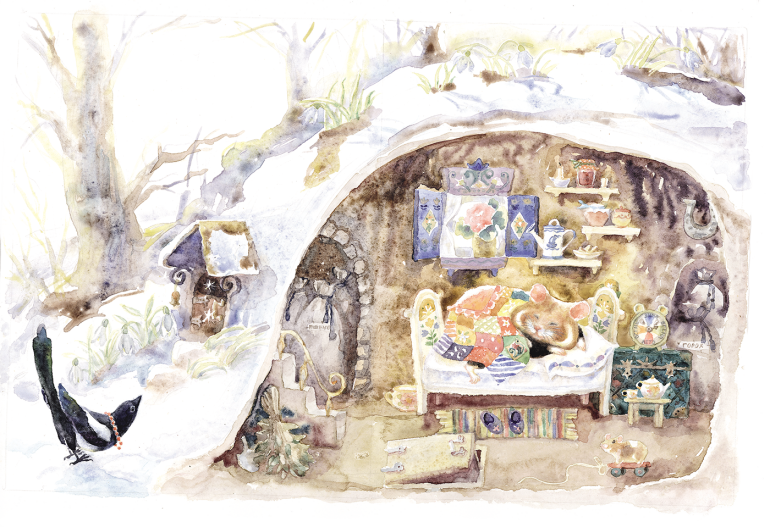 Мир, защищенный Добром, на картинах Евгении Лоцмановой