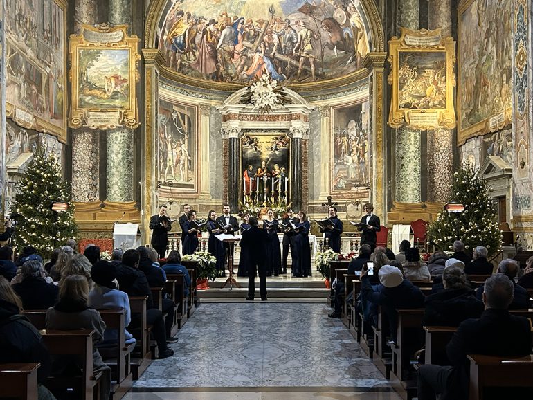 Итальянцы услышали хор храма Христа Спасителя: в Тарквинии его выступление включили в официальные рождественские празднования