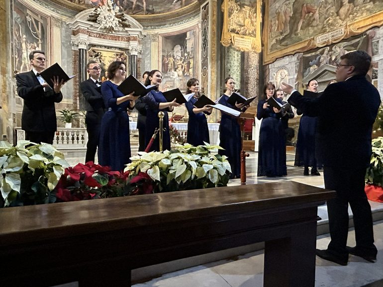 Итальянцы услышали хор храма Христа Спасителя: в Тарквинии его выступление включили в официальные рождественские празднования