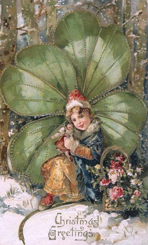 Уникальные рождественские открытки из разных стран