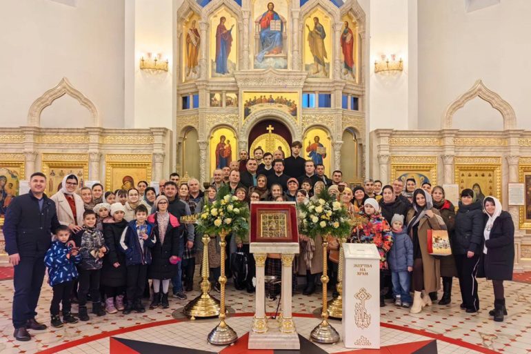 В Петербурге совершили Литургию на гагаузском языке