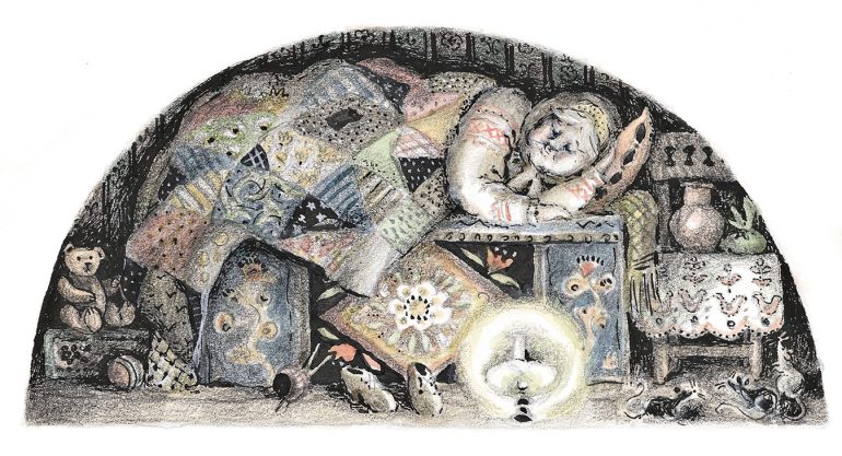 Мир, защищенный Добром, на картинах Евгении Лоцмановой