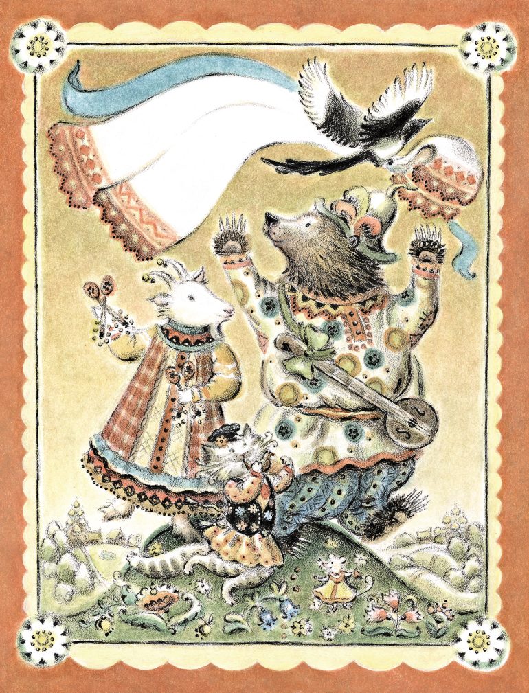 Мир, защищенный Добром, на картинах Евгении Лоцмановой