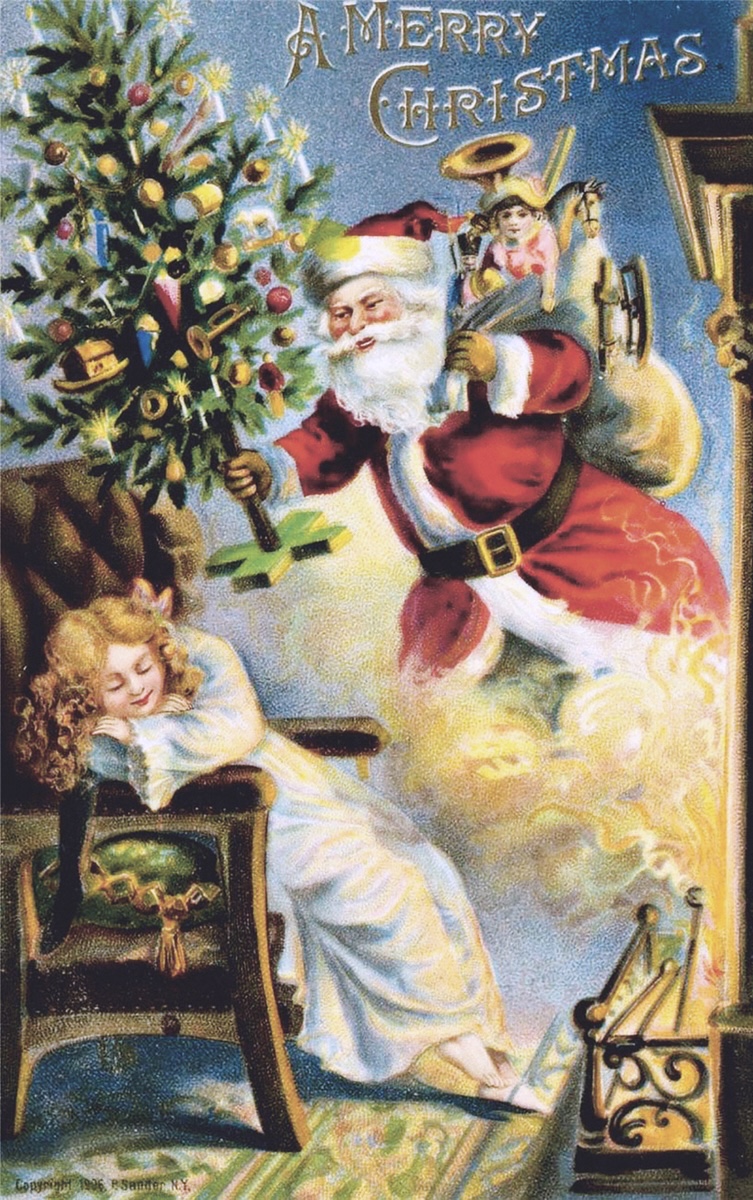 Уникальные рождественские открытки из разных стран