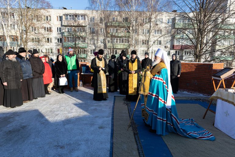 В Коломне заложили храм в память о военнослужащих, погибших в зоне конфликта