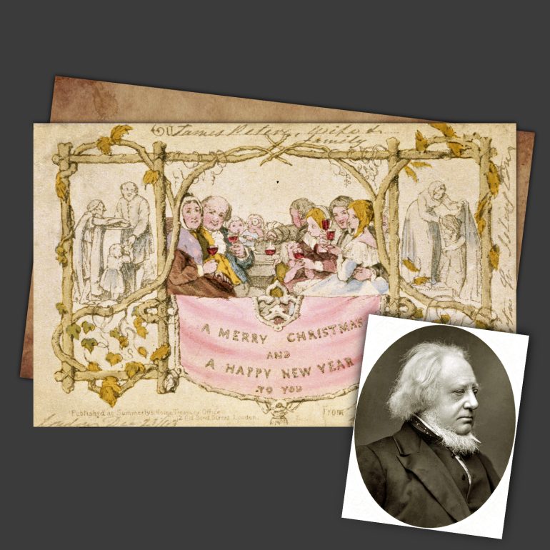 Необычайная история рождественской открытки в России