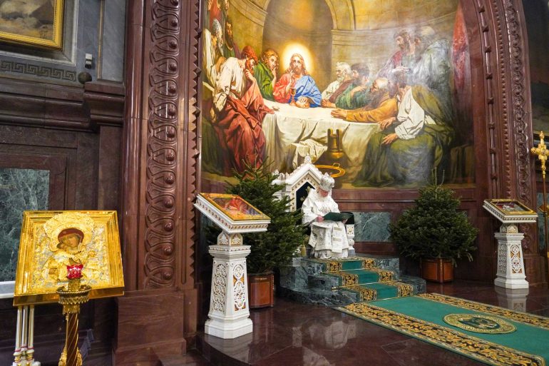 Ко дню интронизации: фотолента служения Патриарха Московского и всея Руси Кирилла за 2025 год