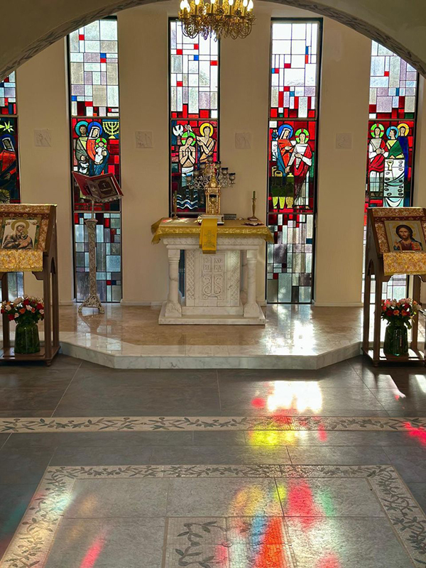 На Крещение Господне в уникальном православном монастыре Германии отметили престольный праздник нового храма