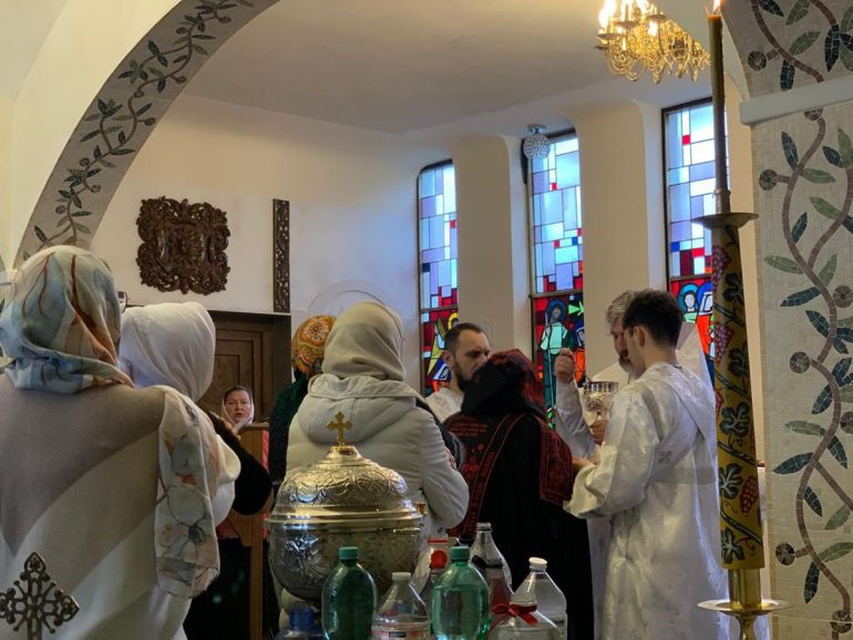 На Крещение Господне в уникальном православном монастыре Германии отметили престольный праздник нового храма