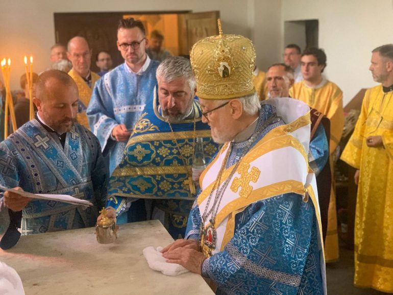 На Крещение Господне в уникальном православном монастыре Германии отметили престольный праздник нового храма