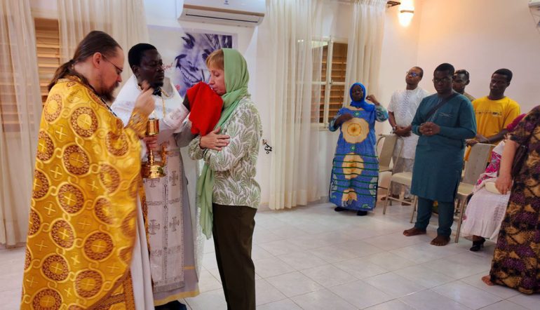 В Нигере совершена первая православная Литургия и освящена часовня