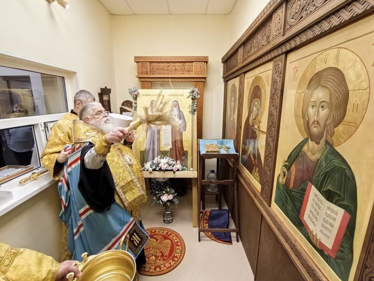 В Республиканской больнице Петрозаводска освятили часовню в честь Великой княгини Елизаветы Федоровны и инокини Варвары