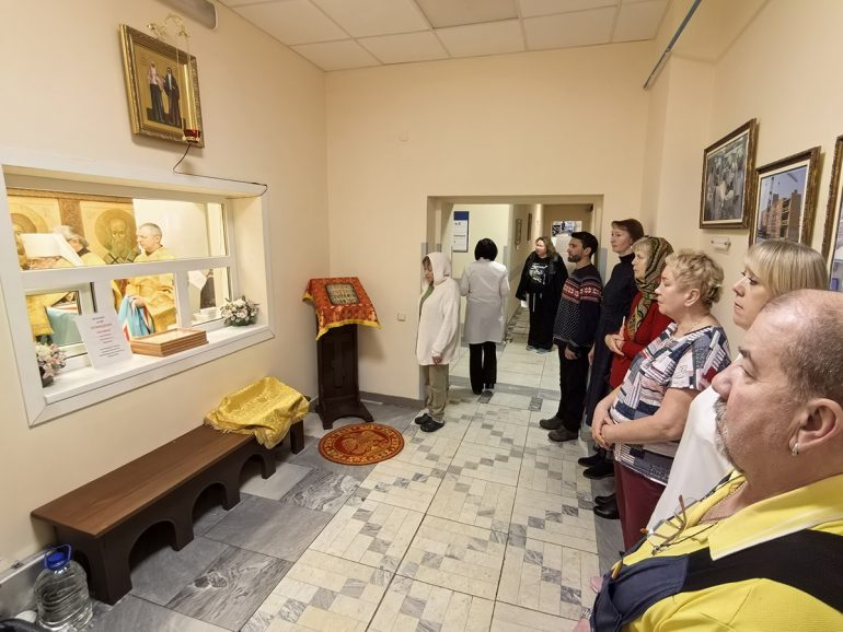 В Республиканской больнице Петрозаводска освятили часовню в честь Великой княгини Елизаветы Федоровны и инокини Варвары