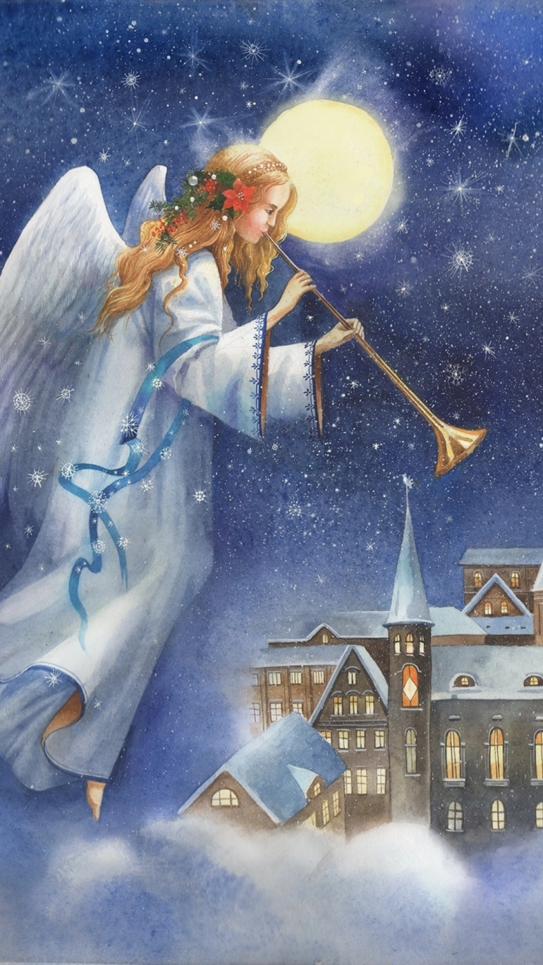 Обои для смартфона на Рождество Христово 2026