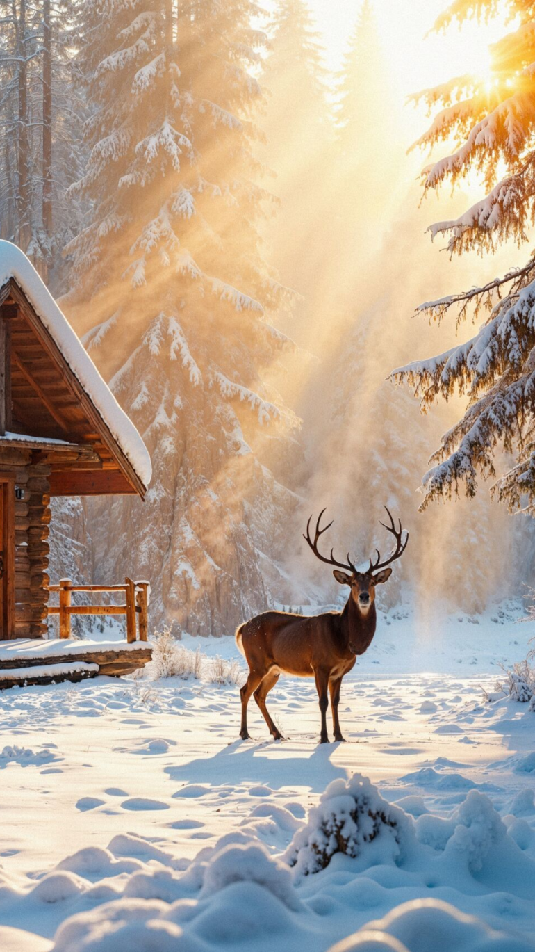 Обои для смартфона на Рождество Христово 2026