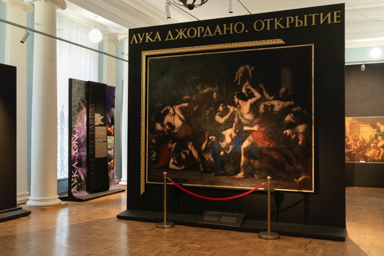 В Петербурге отреставрировали и впервые за 100 лет показывают картину «Избиение младенцев» Луки Джордано