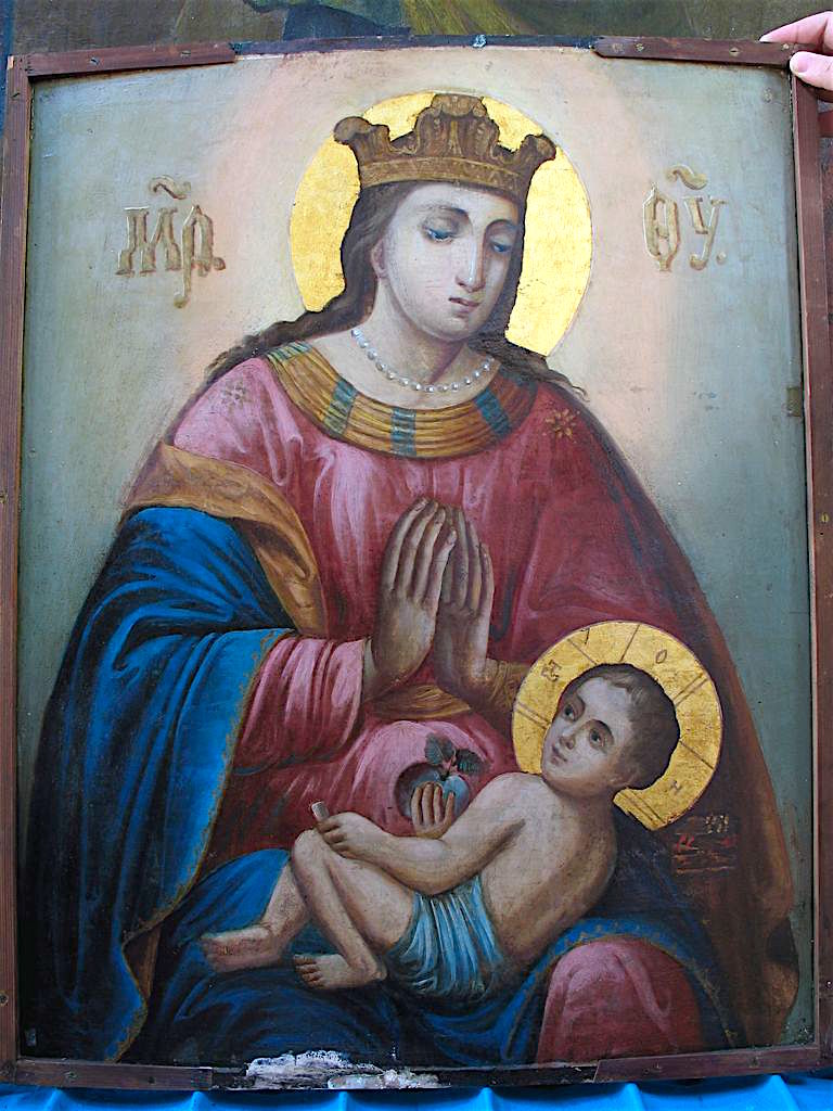 Богородица с яблочком. Что это за необычная икона?