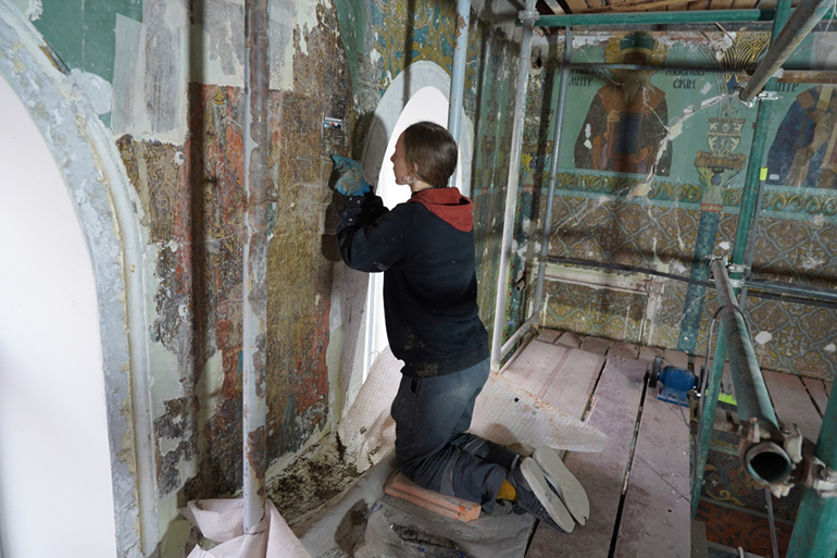 Росписи бывшей домовой церкви Елизаветинской богадельни Петербурга будут музеефицированы