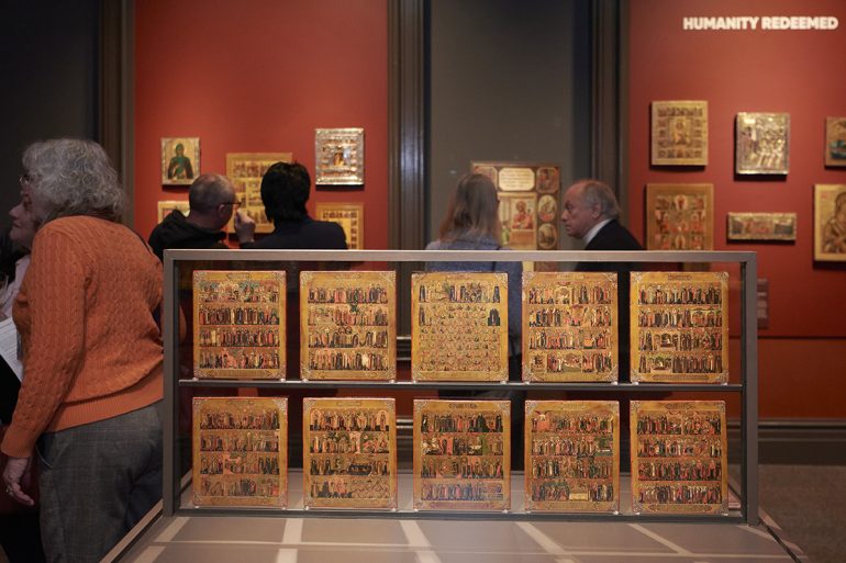 Мост между материками: в американском Клинтоне показывают уникальные русские иконы