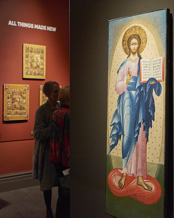 Мост между материками: в американском Клинтоне показывают уникальные русские иконы