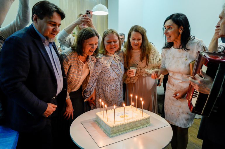 Возрождающий старинные храмы России фонд «Белый Ирис» отметил свое 10-летие