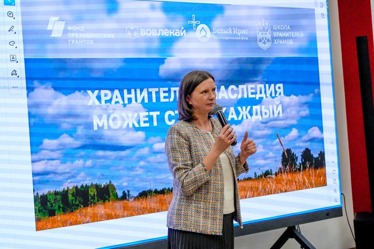 Возрождающий старинные храмы России фонд «Белый Ирис» отметил свое 10-летие