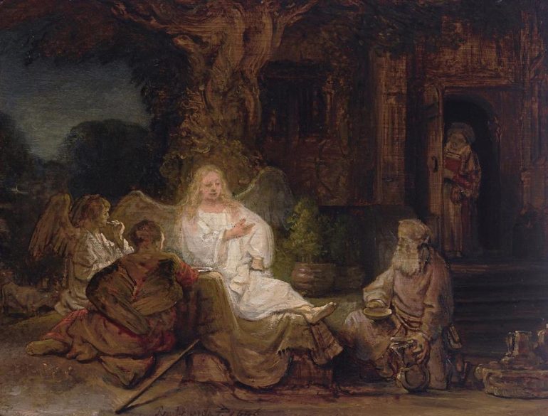 Тайны мироздания в «Троице» Рублева. Все явные и скрытые символы иконы