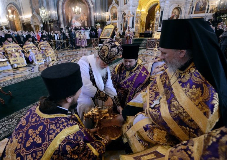 Литургия Великого Четверга: особенности богослужения