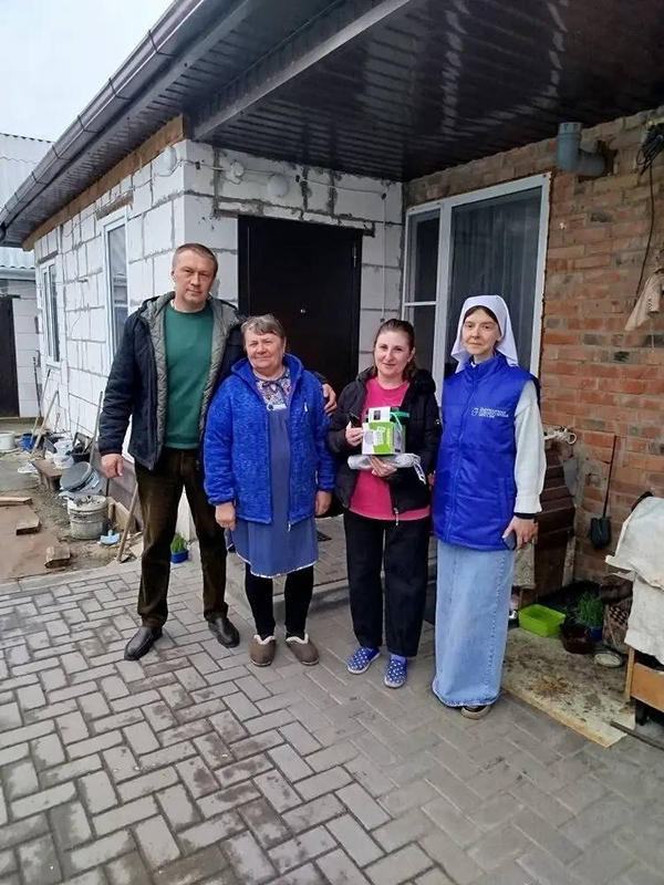 Патриаршая гуманитарная миссия доставила помощь жителям труднодоступного Грайворона