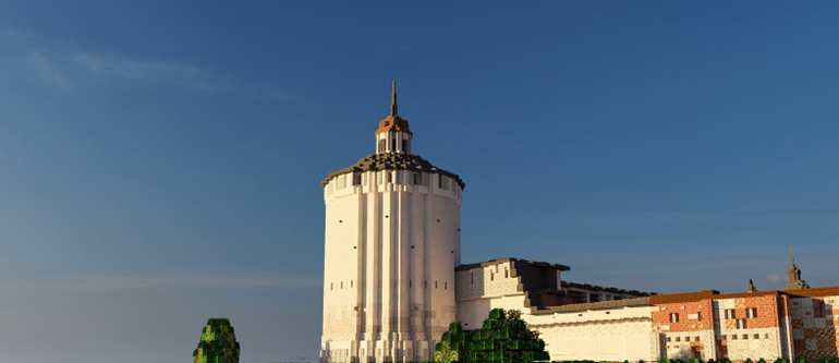 Кирилло-Белозерский и Ферапонтов монастыри воспроизвели в игре Minecraft: идею предложили российские студент и школьник