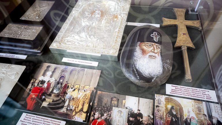 В Нижнем Новгороде освятили самый большой в России храм в стиле грузинской архитектуры и первый грузинский храм на Нижегородской земле