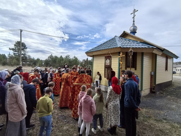 В древнем карельском селе освятили храм к 800-летию крещения карелов
