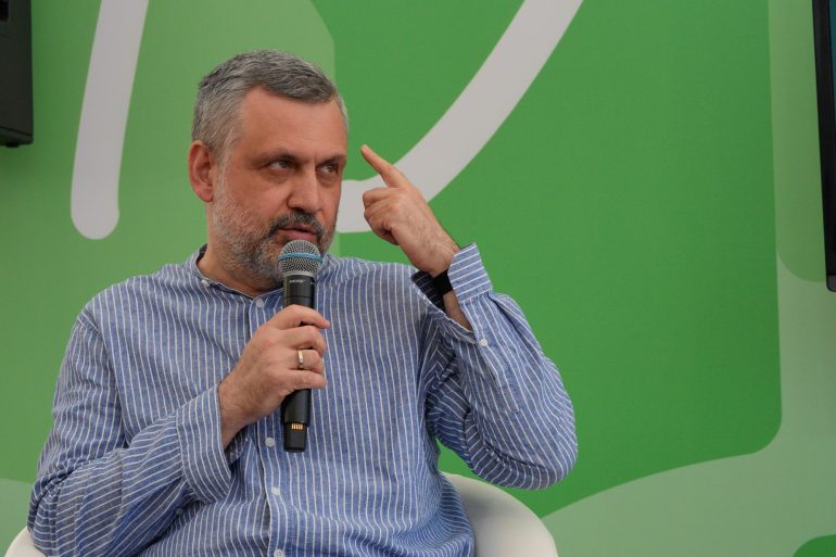 Владимир Легойда презентовал на фестивале «Красная площадь» свою третью книгу о героях программы «Парсуна»