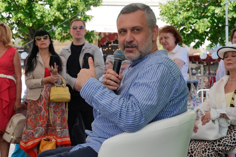 Владимир Легойда презентовал на фестивале «Красная площадь» свою третью книгу о героях программы «Парсуна»