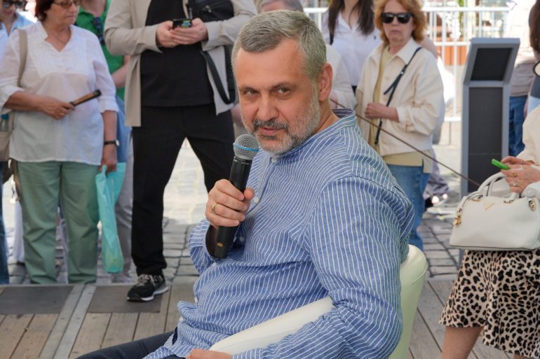 Владимир Легойда презентовал на фестивале «Красная площадь» свою третью книгу о героях программы «Парсуна»