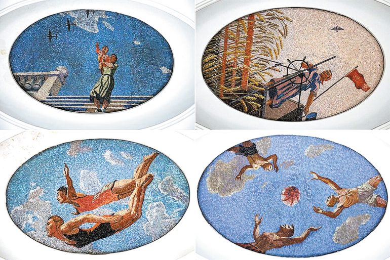 Нездешний свет мозаики в блокадной темноте