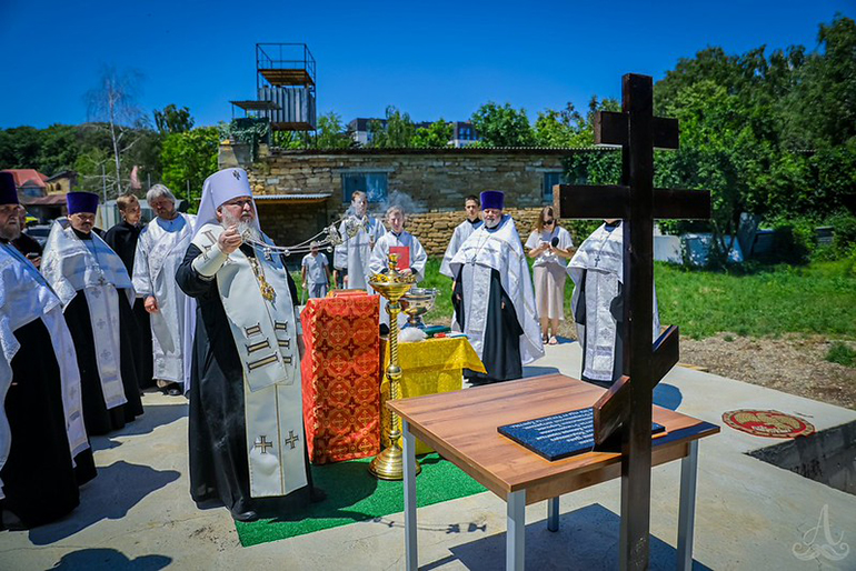 В Ставрополе заложили храм, посвященный Иисусу Христу, исцеляющему расслабленного у Овчей купели