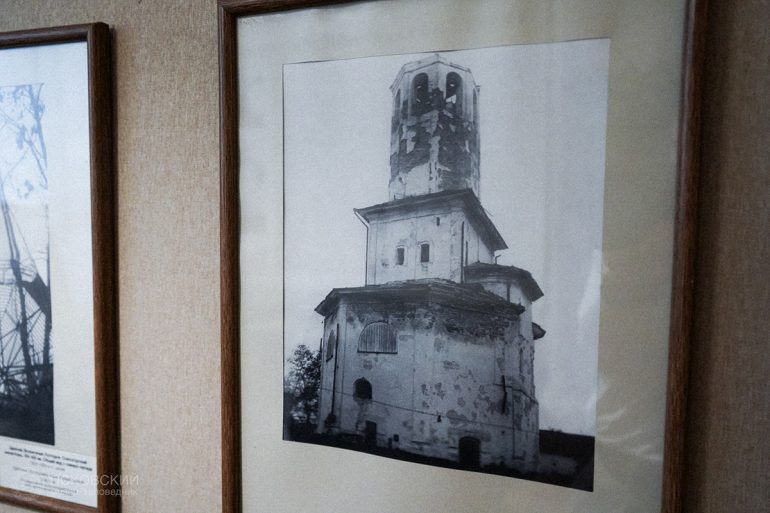 Уникальной утраченной церкви-колокольне Снетогорского монастыря посвятили выставку в Пскове
