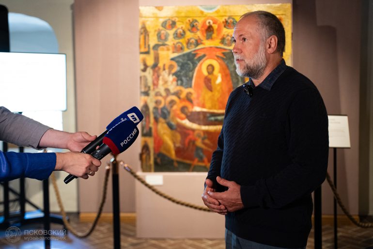 «Не было никаких шансов на выживание»: в Псковский музей-заповедник после 50 лет реставрации вернулась уникальная икона XVI века